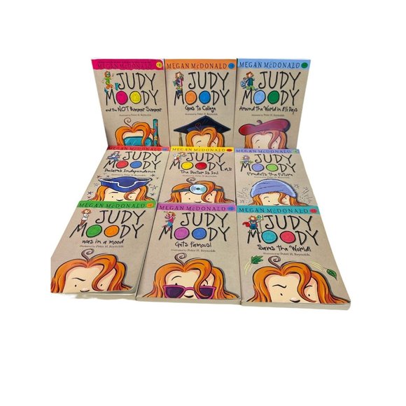 Lot of 9Judy Moody Books Megan McDonald Juvenile Fiction Readers Chapter - Picture 2 of 4